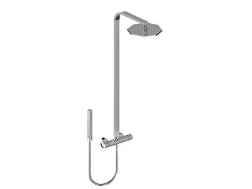 FIRENZE 3287TM3 - Shower panel with hand shower by RUBINETTERIE STELLA - view 2